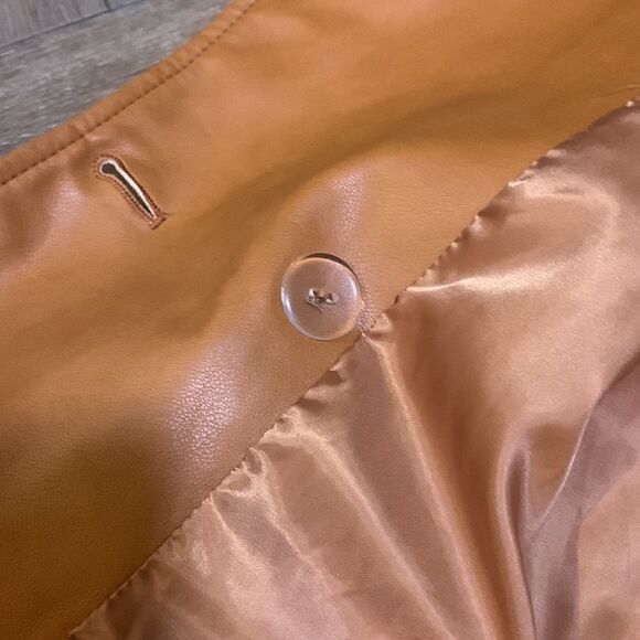 NWT Avec Les Filles Faux Leather Jacket - Picture 10 of 10